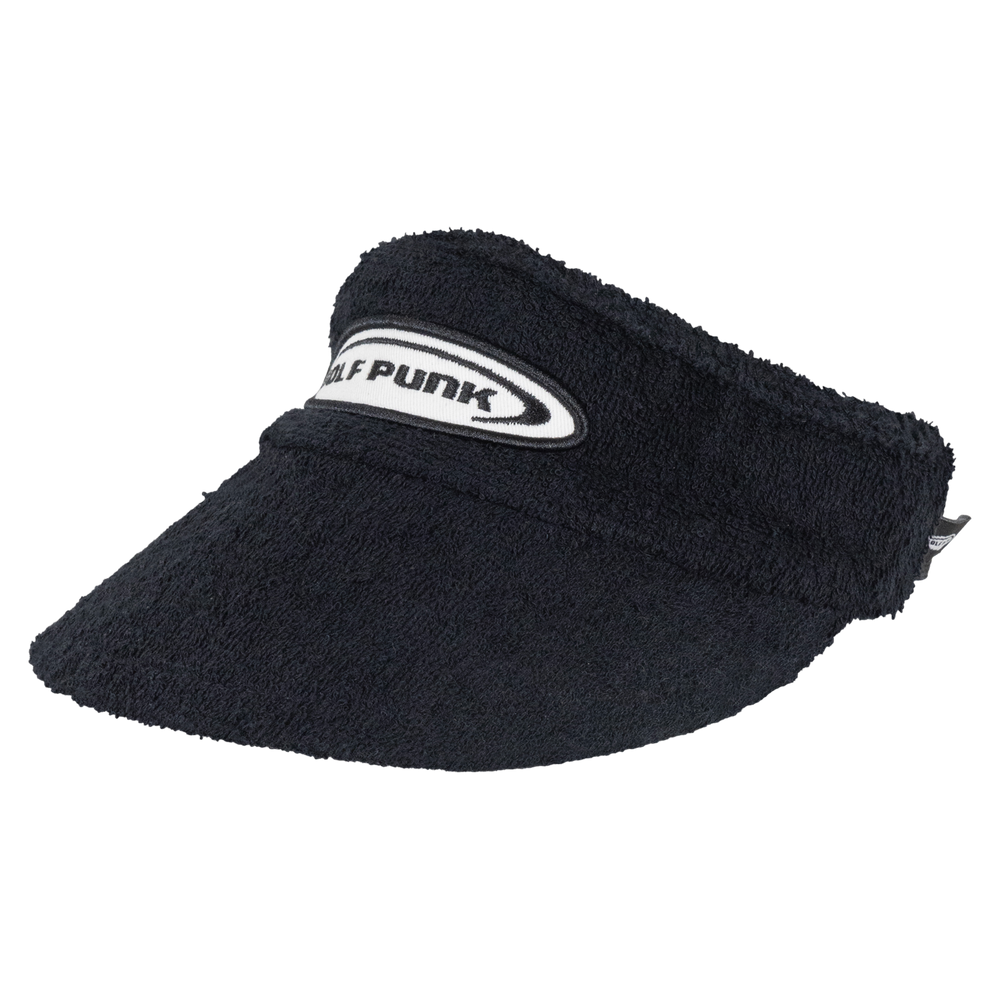 Classic Punk Logo Terry Visor Cap